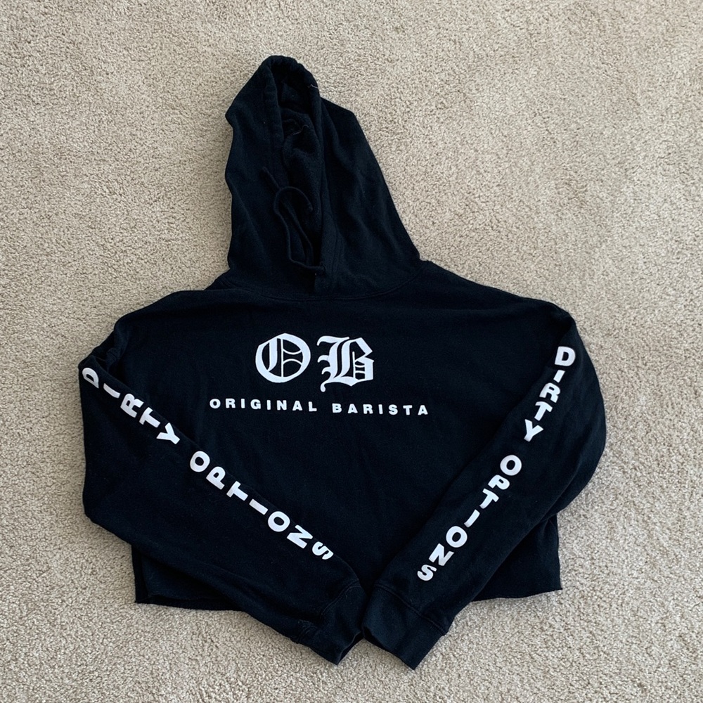 Original Barista Black Hoodie